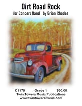 Dirt Road Rock Concert Band sheet music cover